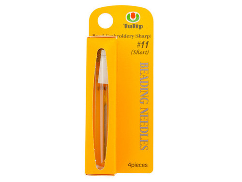 Tulip Brand Size 11 Short Needles | pack of 4 Tulip Brand Size 11 Short Needles | pack of 4
