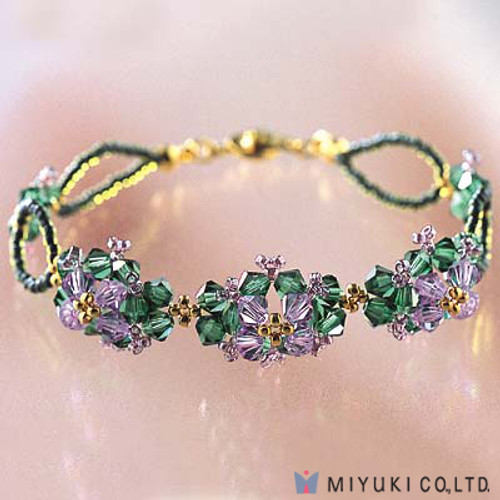 Miyuki Violet Bracelet Kit
