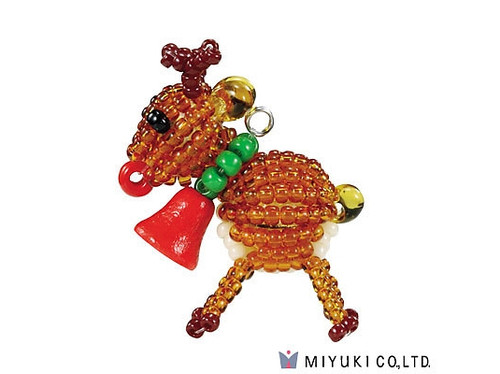 Miyuki Christmas Ornament Craft Kits - Reindeer