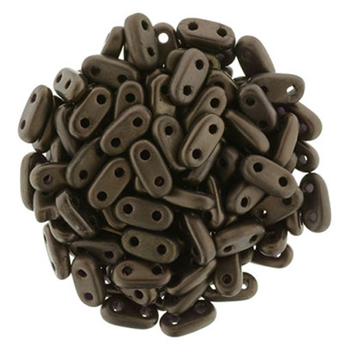 CzechMates 2-Hole Bar - #M14415 Dark Bronze Matte
