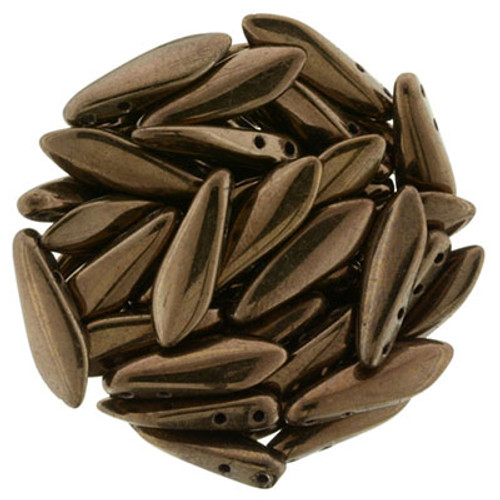 CzechMates 2-Hole Dagger - #14415 Dark Bronze