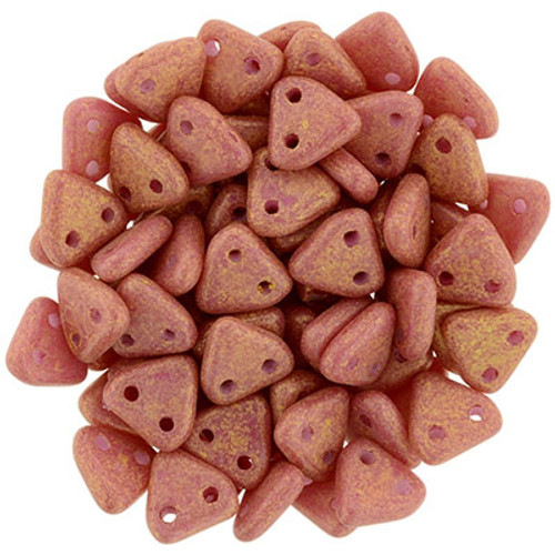 CzechMates 2-Hole Triangle - #PS1001 Pacifica Watermelon