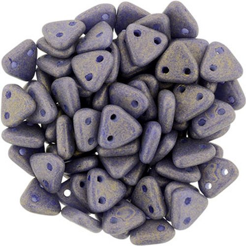 CzechMates 2-Hole Triangle - #PS1003 Pacifica Elderberry