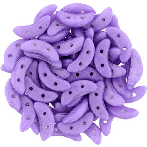 CzechMates 2-Hole Crescent - #PS0018 ColorTrends: Bodacious Opaque