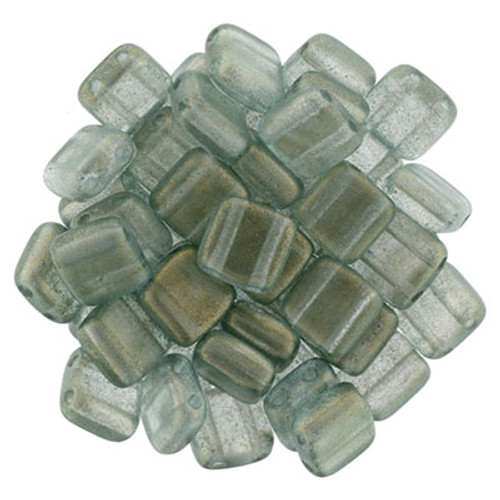 CzechMates 2-Hole Square Tile - #29267 Halo Heavens