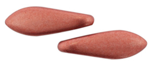 CzechMates 2-Hole Dagger - #08A02 ColorTrends: Sueded Gold - Lantana