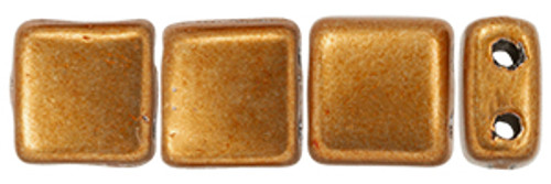 CzechMates 2-Hole Square Tile - #07B05 ColorTrends: Hazel Saturated Metallic CzechMates 2-Hole Square Tile - #07B05 ColorTrends: Hazel Saturated Metallic