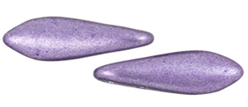 CzechMates 2-Hole Dagger - #06B08 ColorTrends: Saturated Metallic Crocus Petal