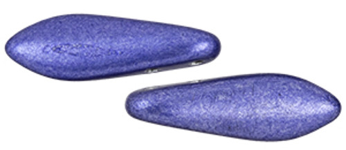 CzechMates 2-Hole Dagger - #06B07 ColorTrends: Saturated Metallic Ultra Violet