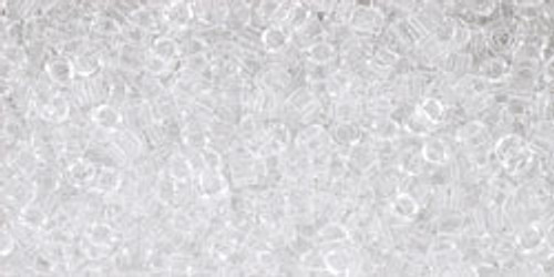 Toho Treasures 11/0 - #0001 Clear Transparent