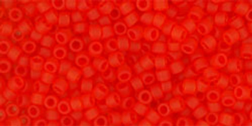 Toho Treasures 11/0 - #0005F Light Siam Ruby Transparent Matte