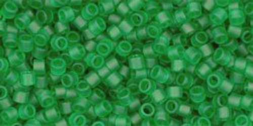 Toho Treasures 11/0 - #0007BF Grass Green Transparent Matte