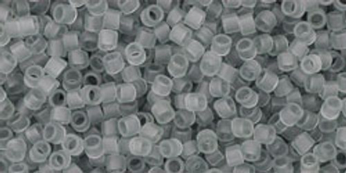 Toho Treasures 11/0 - #0009F Dove Gray Transparent Matte Toho Treasures 11/0 - #0009F Dove Gray Transparent Matte