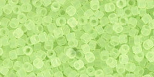 Toho Treasures 11/0 - #0015F Citrus Spritz Transparent Matte Toho Treasures 11/0 - #0015F Citrus Spritz Transparent Matte