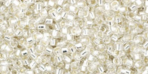 Toho Treasures 11/0 - #0021 Clear Transparent Silver Lined