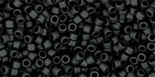 Toho Treasures 11/0 - #0049F Jet Opaque Matte