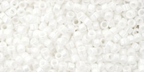 Toho Treasures 11/0 - #0121 White Opaque Luster