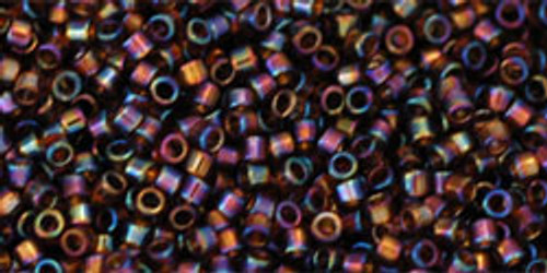 Toho Treasures 11/0 - #0177 Smoky Topaz Transparent Rainbow Toho Treasures 11/0 - #0177 Smoky Topaz Transparent Rainbow