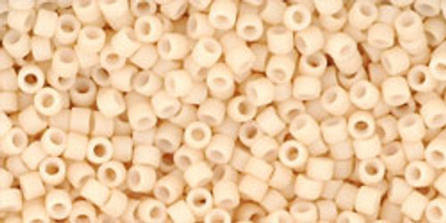 Toho Treasures 11/0 - #0763 Apricot Opaque Matte Toho Treasures 11/0 - #0763 Apricot Opaque Matte