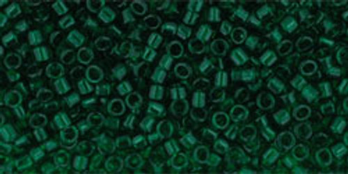 Toho Treasures 11/0 - #0939 Green Emerald Transparent