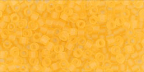 Toho Treasures 11/0 - #0002F Light Topaz Transparent Matte
