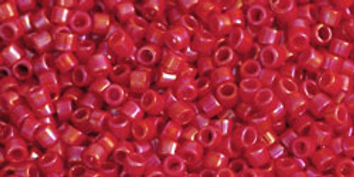Toho Treasures 11/0 - #0405 Cherry Opaque Rainbow