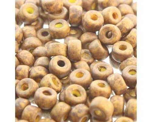 Matubo 2/0 Round - Lemon Bronze Luster Matte
