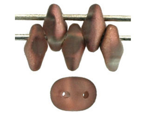 SuperDuo Bead - #27171 Apollo Gold Matte