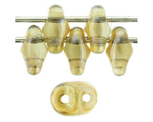 SuperDuo Bead - #Z4002 Black Diamond Celsian
