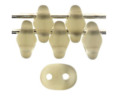 SuperDuo Bead - #M4002 Black Diamond Matte