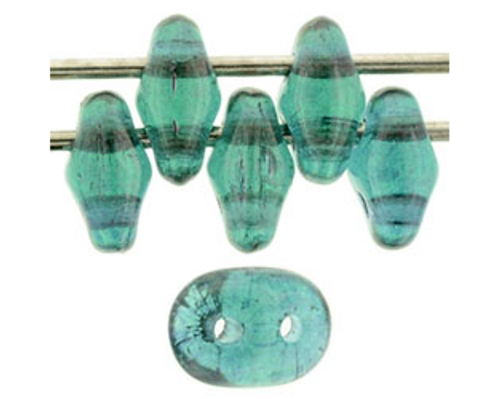 SuperDuo Bead - #E5072 Emerald - Vega