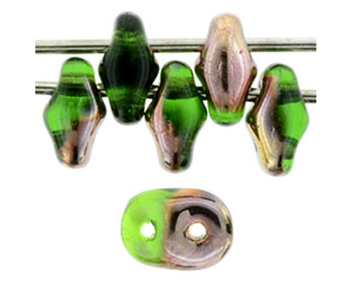 SuperDuo Bead - #A5005 Green - Apollo