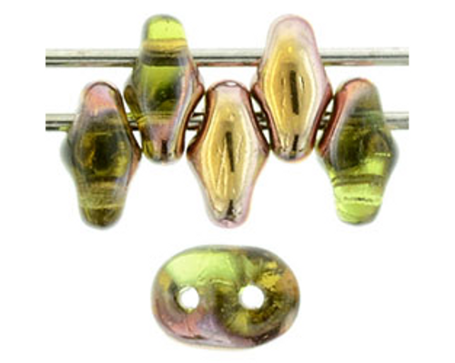 SuperDuo Bead - #A5023 Olivine - Apollo