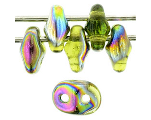 SuperDuo Bead - #V5023 Olivine - Vitral