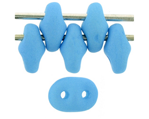 SuperDuo Bead - #92626 Saturated Neon - Baby Blue
