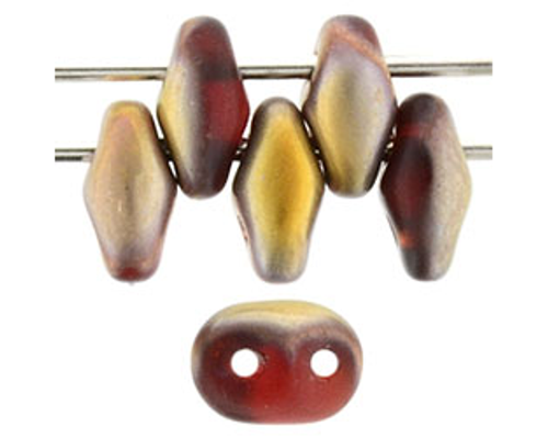 SuperDuo Bead - #AM9008 Siam Ruby Matte - Apollo