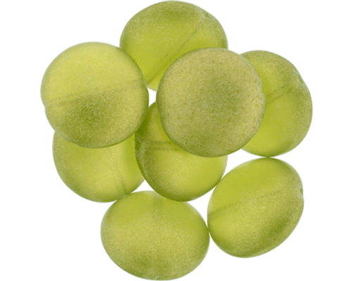 Cushion Round 14mm - #MSG5023 Sueded Gold Olivine Cushion Round 14mm - #MSG5023 Sueded Gold Olivine