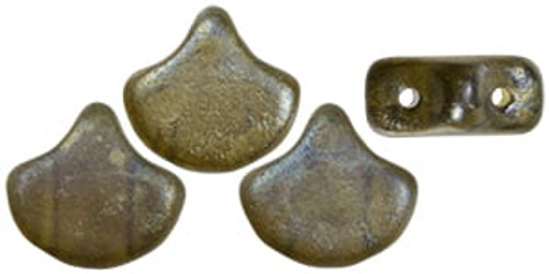 Ginkgo Leaf Bead - Tanzanite - Rembrandt Matte
