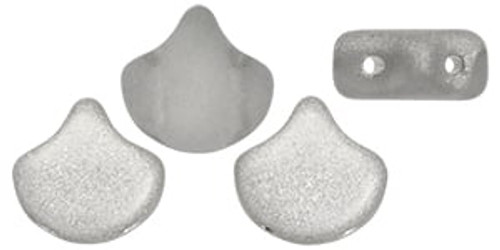Ginkgo Leaf Bead - Backlit - Black Diamond Matte