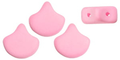 Ginkgo Leaf Bead - Bondeli Pink