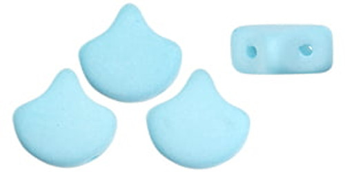 Ginkgo Leaf Bead - Bondeli Sky Blue