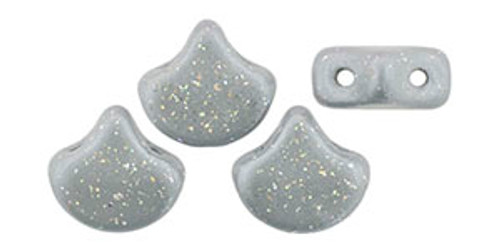 Ginkgo Leaf Bead - Stardance - Ultimate Grey