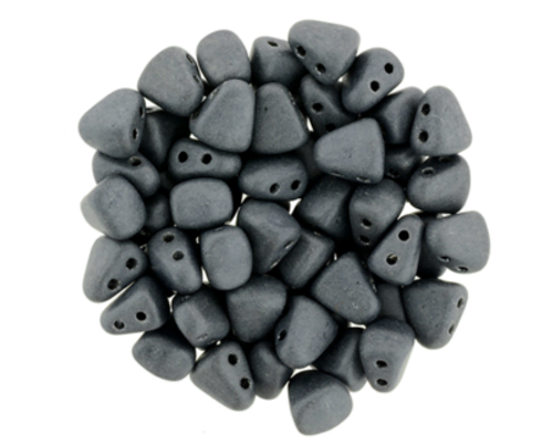 Matubo 2-Hole Nib-Bit - #M14400 Hematite Matte