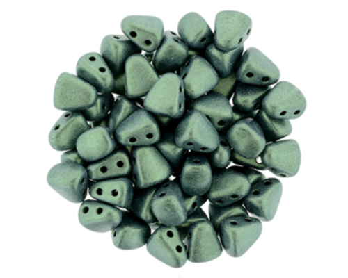 Matubo 2-Hole Nib-Bit - #79051 Metallic Suede - Light Green
