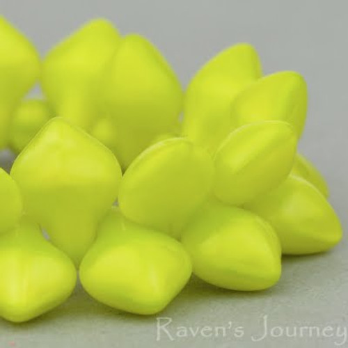 Spades (11x8mm) - Gaspeite Silk