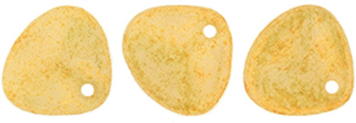 Rose Petals 8mm - Milky Antique Shimmer