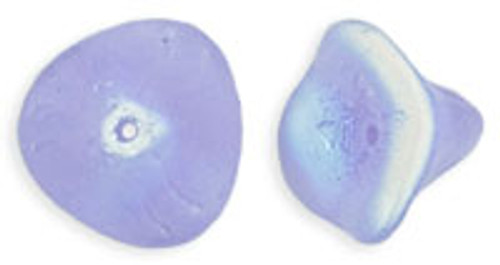 Three Petal Flowers - Milky Alexandrite Rainbow Matte