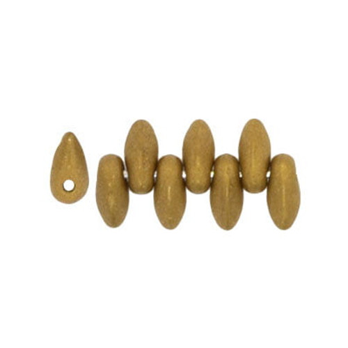 2.5x6mm Mini Dagger - #K0173 Goldenrod Metallic Matte