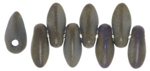 2.5x6mm Mini Dagger - #21115 Brown Rainbow Matte