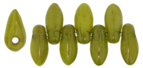 2.5x6mm Mini Dagger - #LJ84020 Chartreuse Silversheen